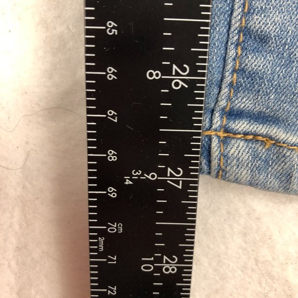 BlankNYC Women's Size 30 The Baxter Ribcage Straight Leg High-Rise Blue Jeans - Picture 8 of 15